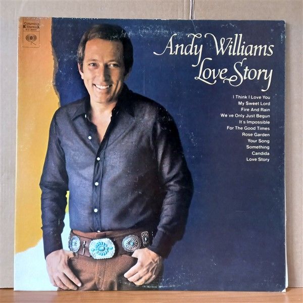 ANDY WILLIAMS – LOVE STORY (1971) - LP 2.EL PLAK