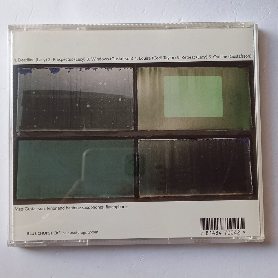 MATS GUSTAFSSON – WINDOWS: THE MUSIC OF STEVE LACY (2000) - CD 2.EL