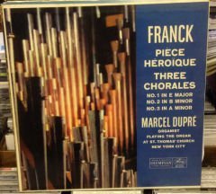 FRANCK THREE CHORALS MARCEL DUPRE LP 2.EL
