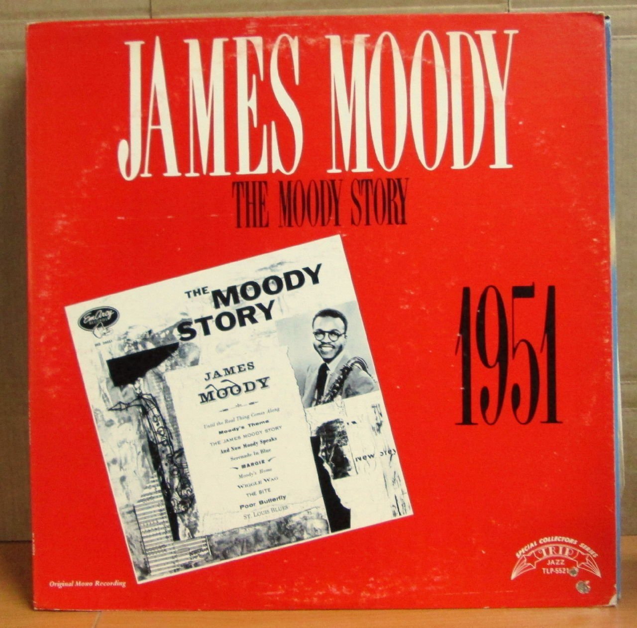JAMES MOODY THE MOODY STORY 1951 - LP 2.EL