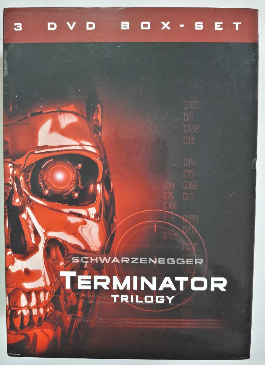 TERMINATOR TRILOGY - ARNOLD SCHWARZENEGGER - 3DVD 2.EL KUTU