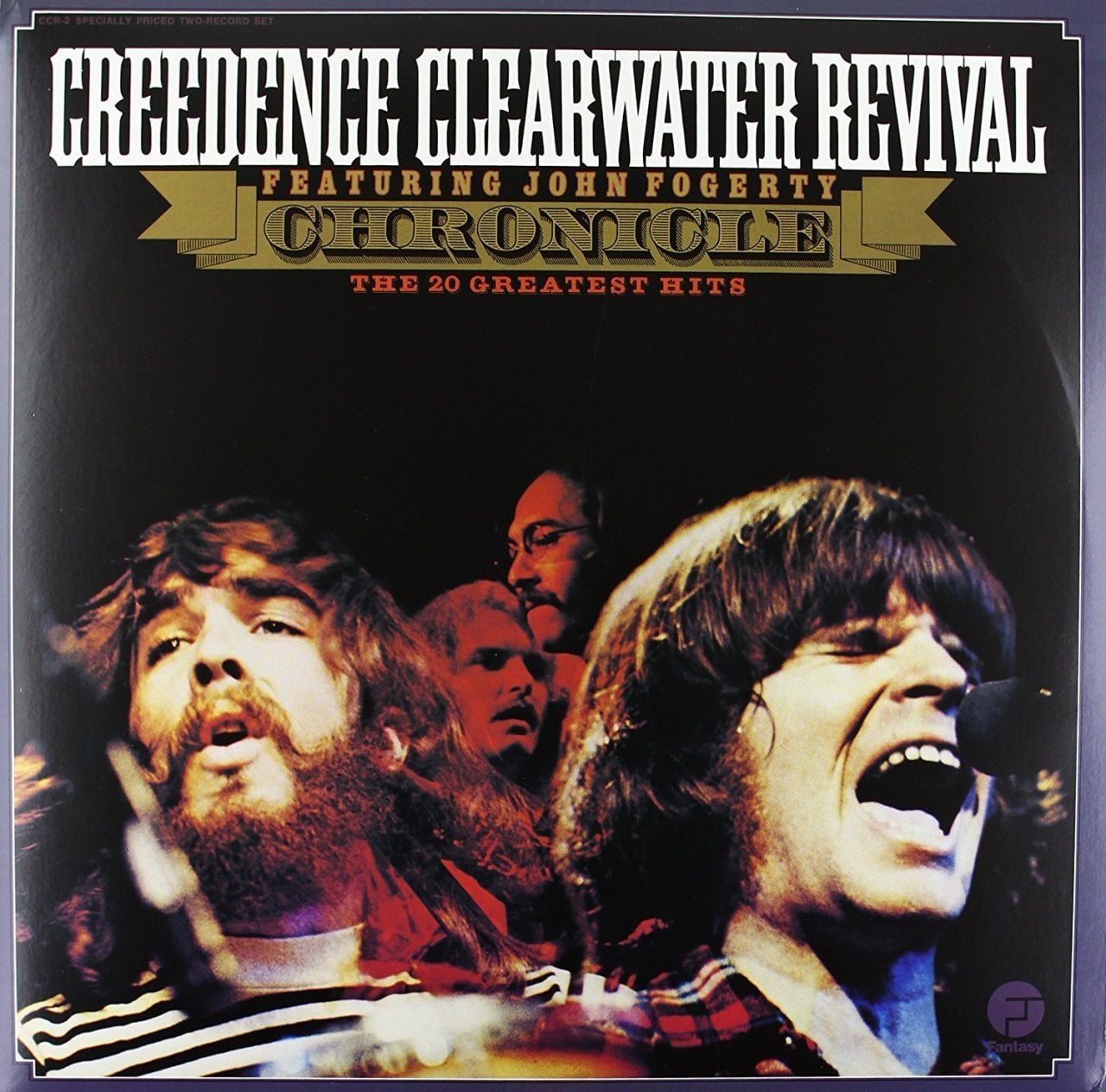 CREEDENCE CLEARWATER REVIVAL - CHRONICLES / 20 GREATEST HITS (1976) - 2LP 2011 EDITION GATEFOLD SIFIR