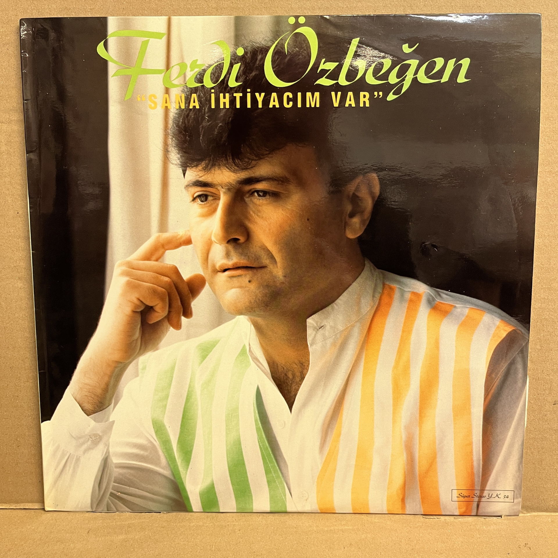FERDİ ÖZBEĞEN - SANA İHTİYACIM VAR (1986) - LP 2.EL PLAK