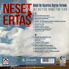 NEŞET ERTAŞ - GÖNÜL NE GEZERSİN SEYRAN YERİNDE / İKİBÜYÜK NİMETİM VAR - LP 2020 BASIM SIFIR PLAK