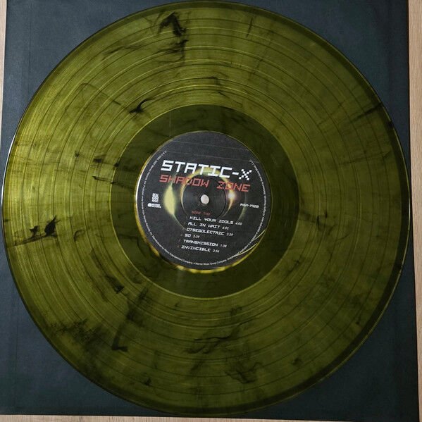 STATIC-X – SHADOW ZONE (2003) - LP 2025 REMASTERED REISSUE LIMITED EDITION YELLOW SMOKE VINYL SIFIR PLAK