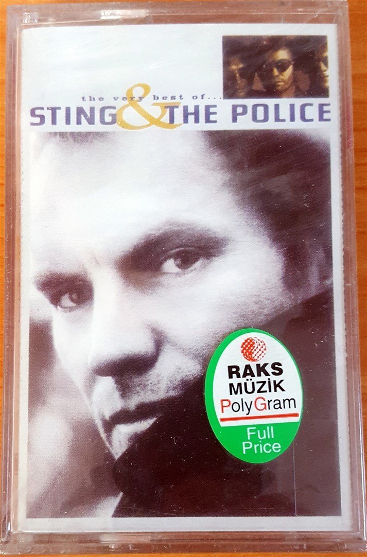 STING & THE POLICE - THE VERY BEST OF (1997) RAKS CASSETTE MADE IN TURKEY ''NEW''