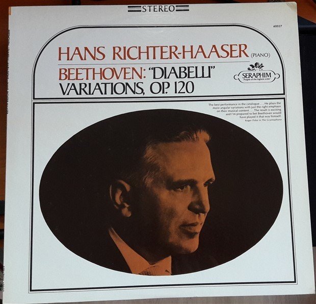 BEETHOVEN DIABELLI VARIATIONS HANS RICHTER-HAASER - LP 2.EL