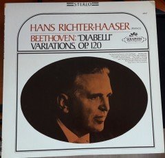 BEETHOVEN DIABELLI VARIATIONS HANS RICHTER-HAASER - LP 2.EL