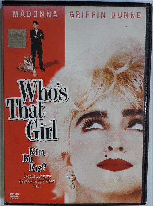 WHO'S THAT GIRL - KİM BU KIZ? - MADONNA - GRIFFIN DUNNE - DVD 2.EL