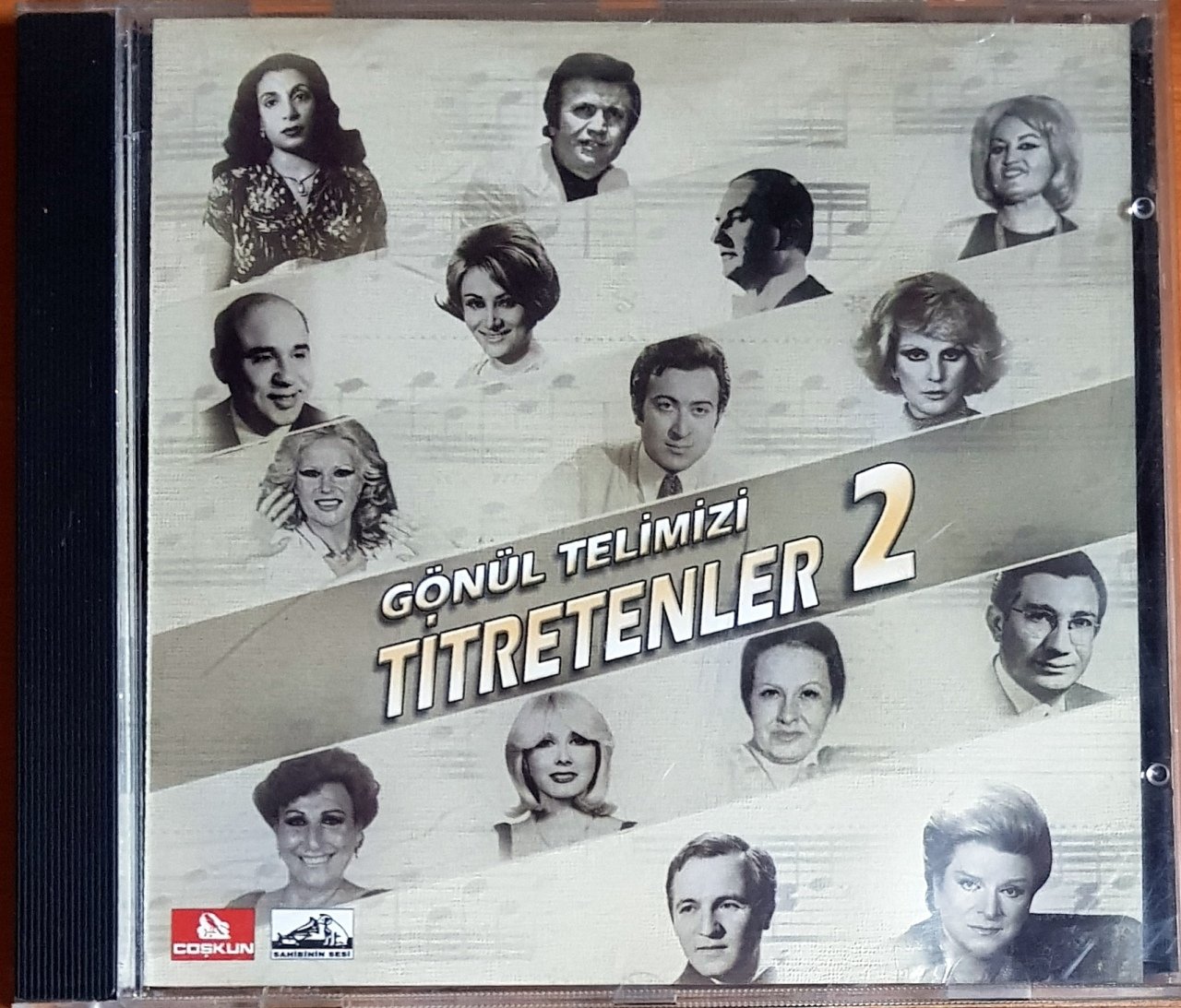 GÖNÜL TELİMİZİ TİTRETENLER 2 / ZEKİ MÜREN, SUAT SAYIN, BEHİYE AKSOY, ZİYA TAŞKENT, MÜZEYYEN SENAR, GÖNÜL YAZAR (2004) COŞKUN CD 2.EL