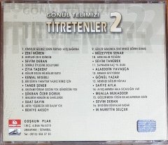 GÖNÜL TELİMİZİ TİTRETENLER 2 / ZEKİ MÜREN, SUAT SAYIN, BEHİYE AKSOY, ZİYA TAŞKENT, MÜZEYYEN SENAR, GÖNÜL YAZAR (2004) COŞKUN CD 2.EL