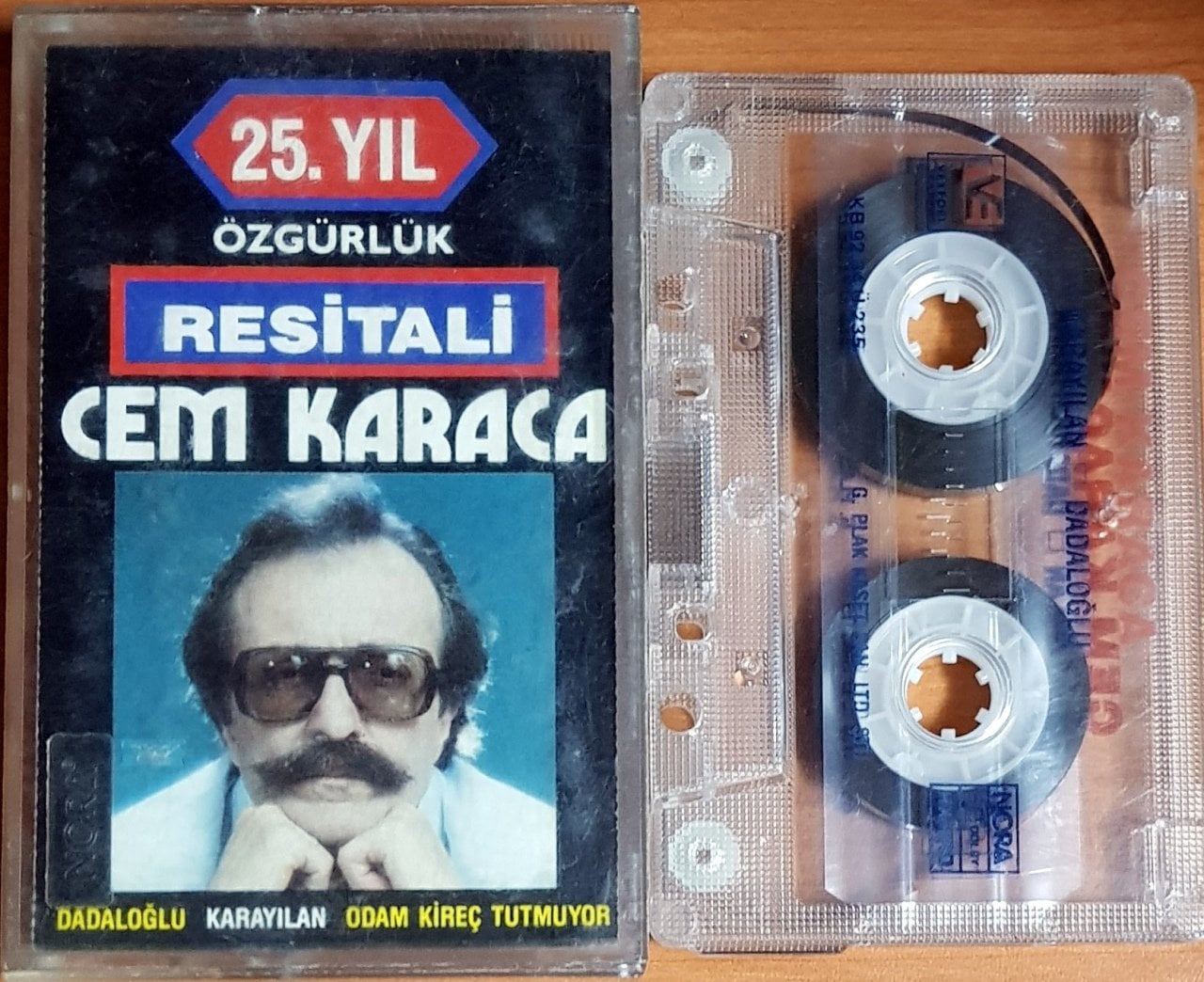 CEM KARACA - ÖZGÜRLÜK RESİTALİ / 25. YIL (1992) KASET 2.EL