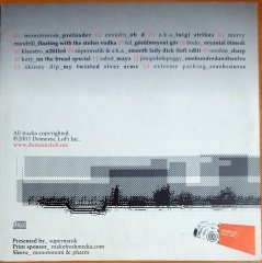 DOMESTIC LOFI INC. / DIPOL / KLAUSTRO, EXTREME PARKING, CEVEDIT, RABOT, SUPERMATIK, ONOFON (2003) - CDR TÜRK ELEKTRONİK MÜZİK TOPLAMASI 2.EL