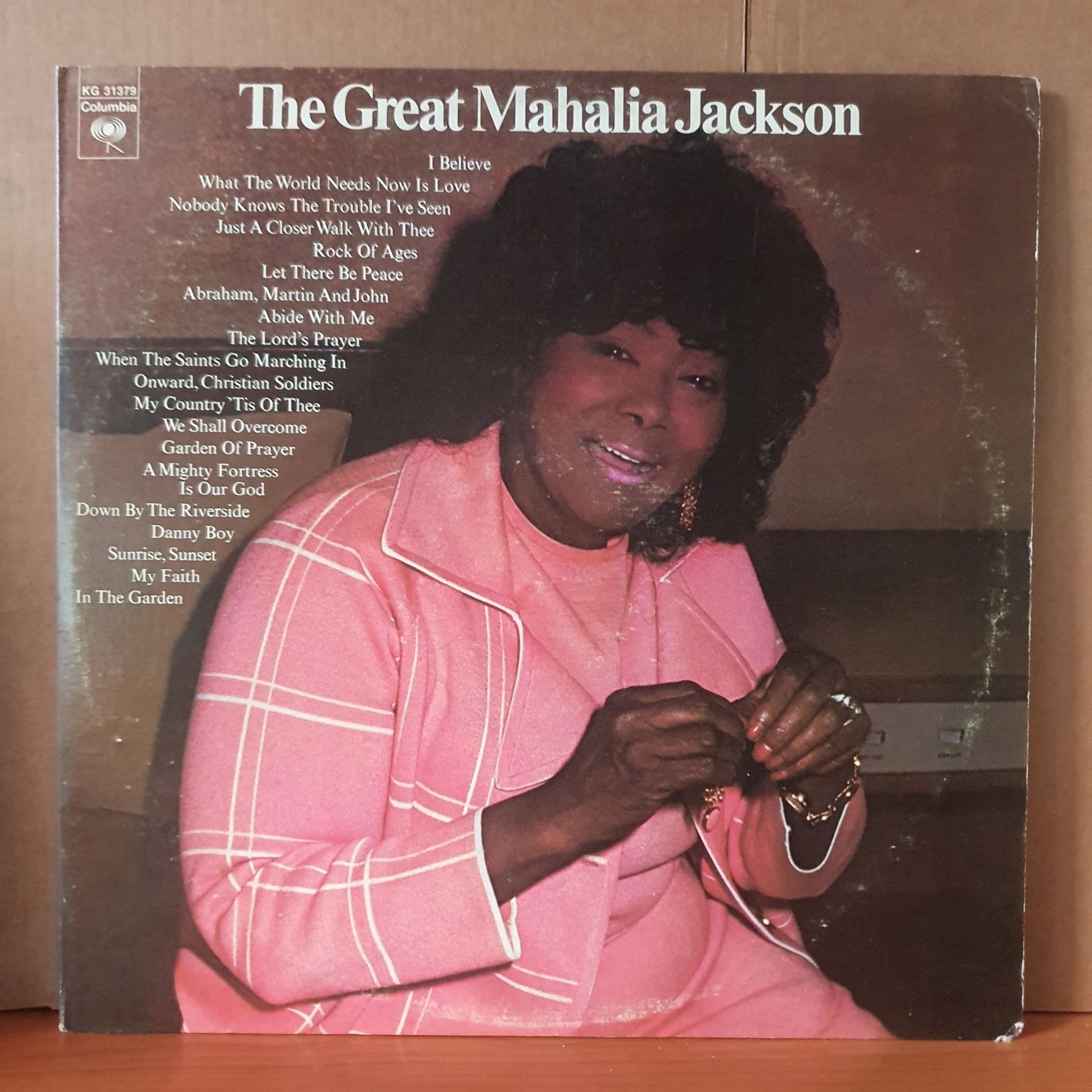 MAHALIA JACKSON - THE GREAT MAHALIA JACKSON (1972) - 2LP 2.EL PLAK