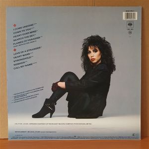 JENNIFER RUSH - HEART OVER MIND (1987) - LP 2.EL PLAK