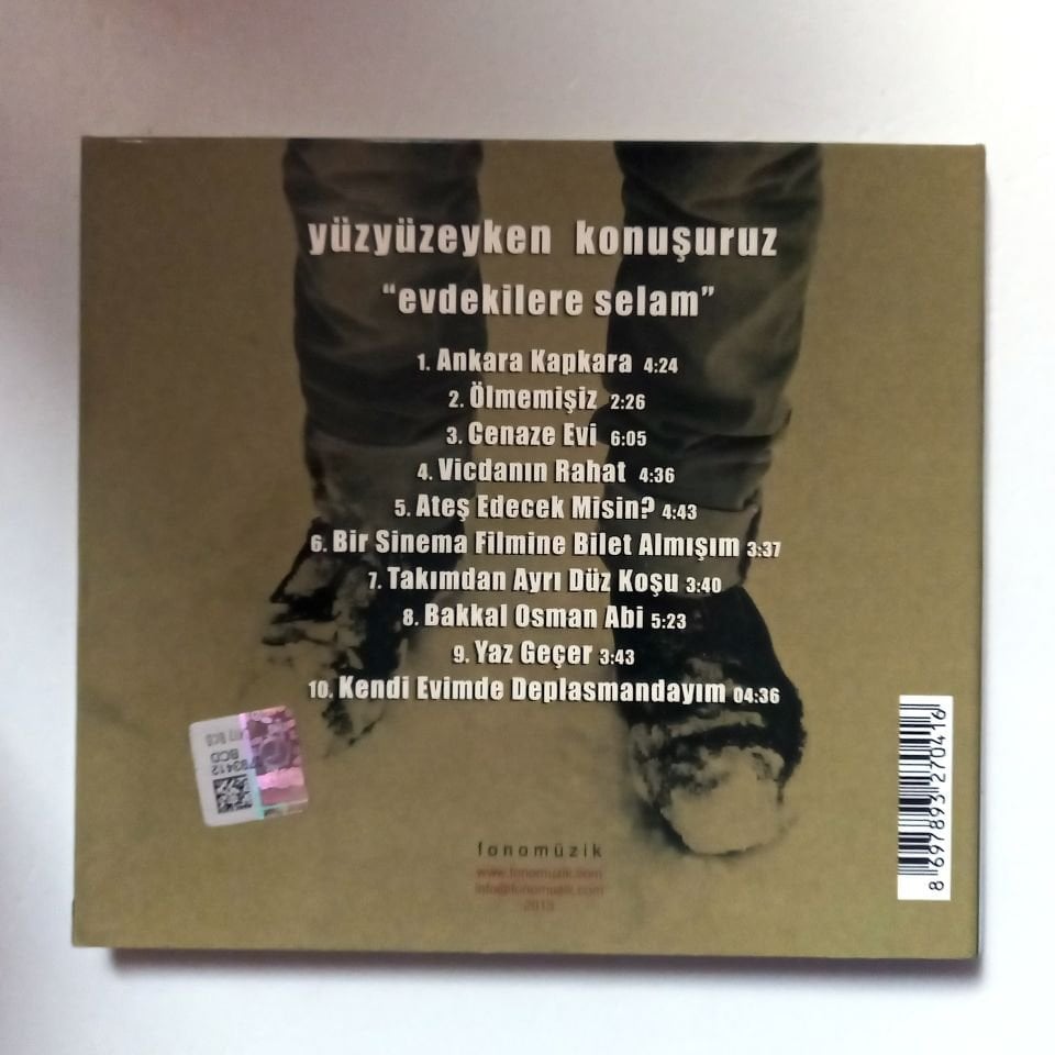 YÜZYÜZEYKEN KONUŞURUZ - EVDEKİLERE SELAM (2013) - CD 2.EL