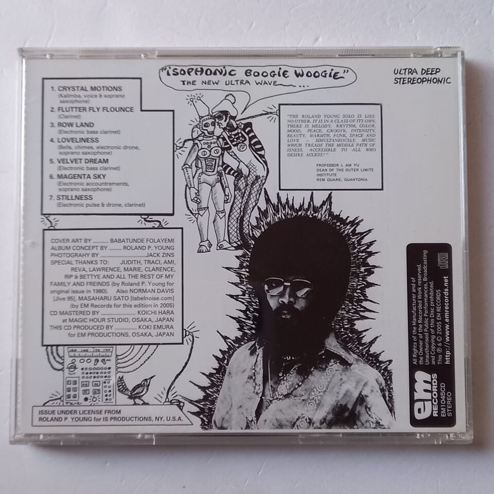 ROLAND P. YOUNG – ISOPHONIC BOOGIE WOOGIE (1980) - CD 2005 REISSUE 2.EL