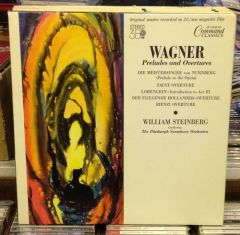 WAGNER PRELUDES STEINBERG PITTSBURG SYMPHONY LP 2.EL