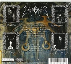 EMPEROR - IN THE NIGHTSIDE ECLIPSE (1994) - CD 2017 EDITION CARDBOARD WALLET CASE SIFIR