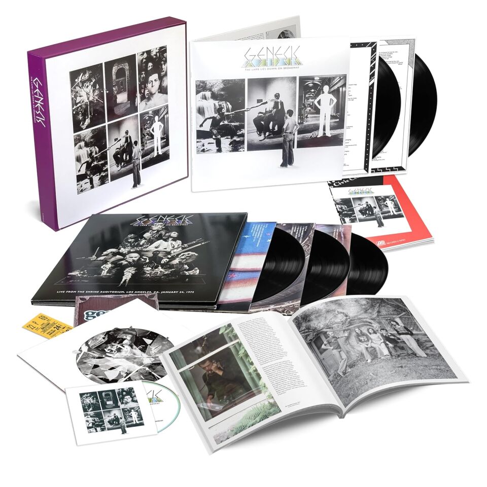 GENESIS - THE LAMB LIES DOWN ON BROADWAY (1974) - 5LP + BLU RAY BOX SET 2025 EDITION SIFIR PLAK