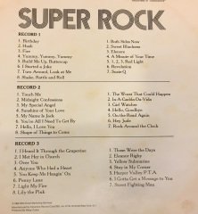 SUPER ROCK 45 OF TODAY'S BIGGEST HITS THE CANDY-ROCK GENERATION 1969 2.EL 3PLAK BOXSET