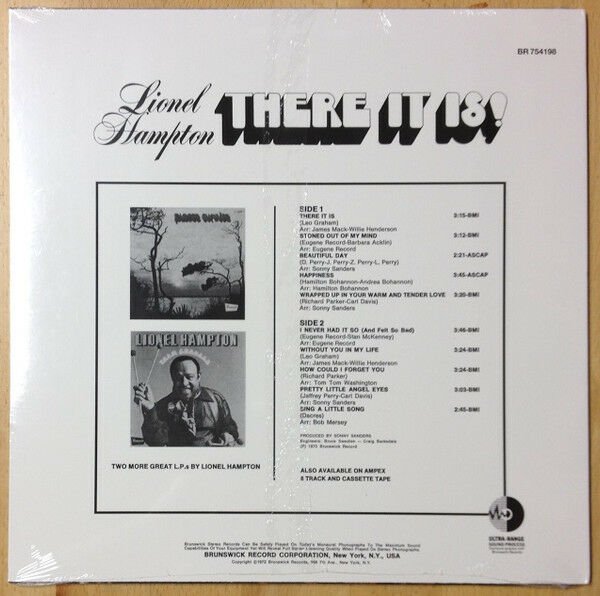 LIONEL HAMPTON - THERE IT IS (1973) - LP REISSUE SOUL JAZZ SIFIR PLAK