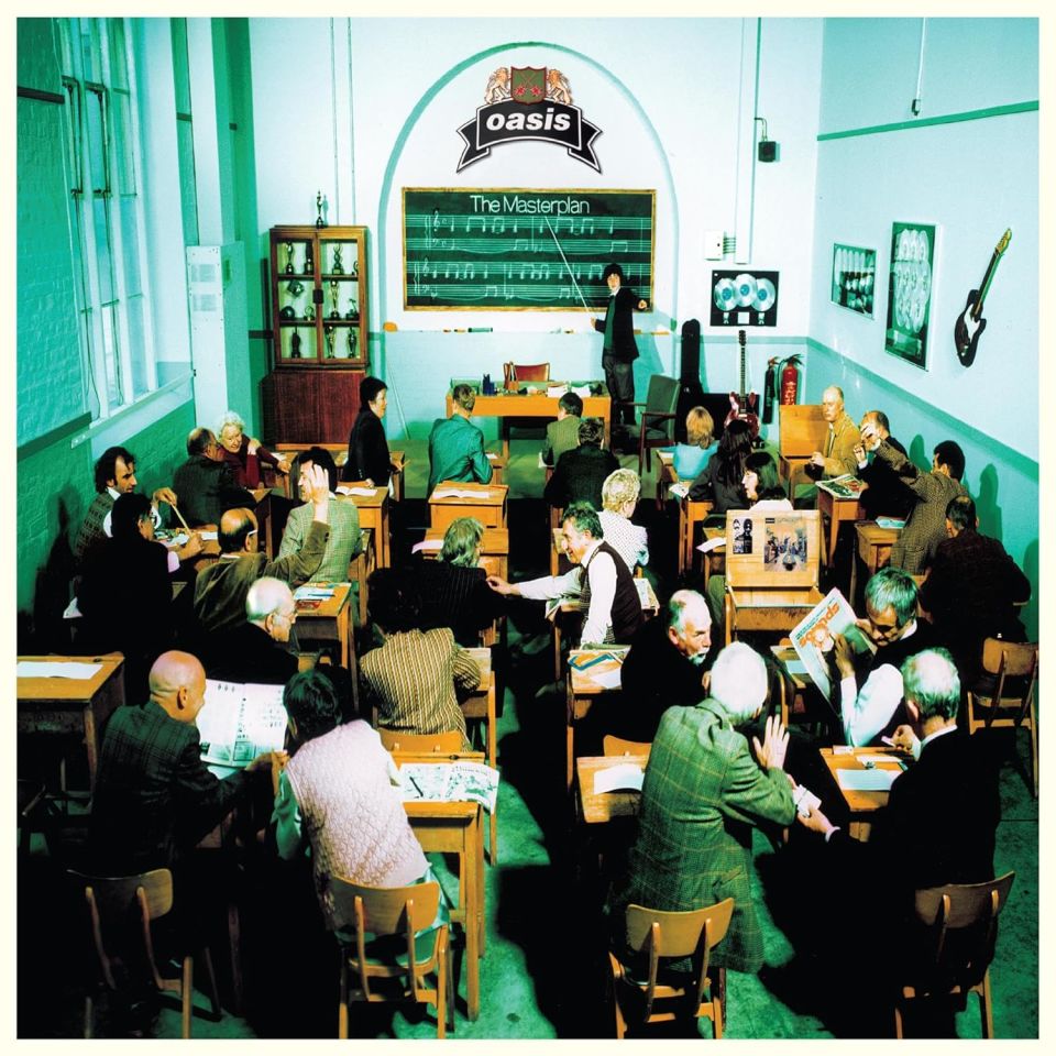 OASIS - MASTERPLAN (1998) - 2LP 2023 BLACK VINYL EDITION GATEFOLD SIFIR PLAK
