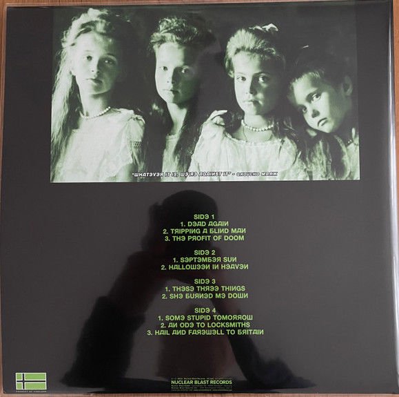 TYPE O NEGATIVE - DEAD AGAIN (2007) - 2LP 2023 WHITE COLOURED VINYL EDITION SIFIR PLAK