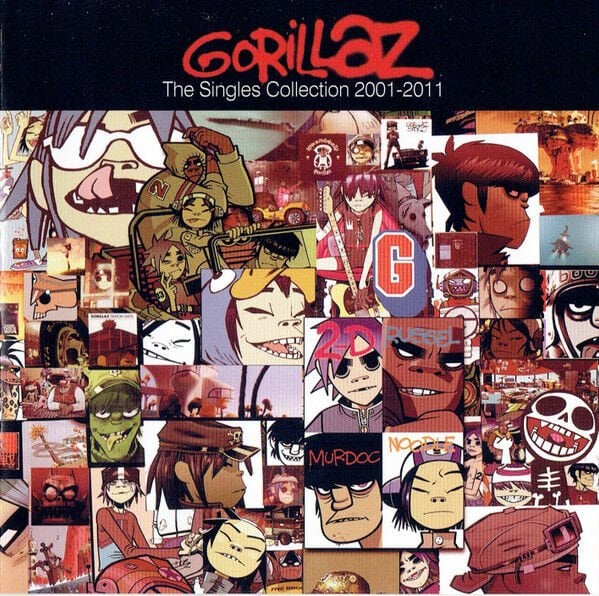 GORILLAZ – THE SINGLES COLLECTION 2001-2011 (2011) - CD JEWEL CASE AMBALAJINDA SIFIR
