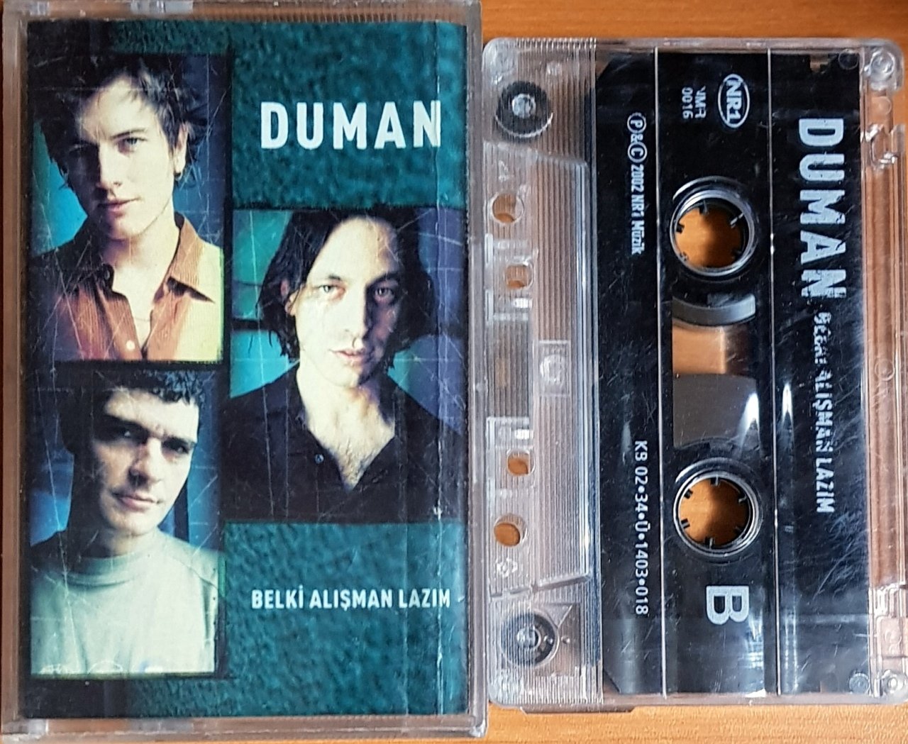 DUMAN - BELKİ ALIŞMAN LAZIM (2002) NR1 MÜZİK KASET 2.EL