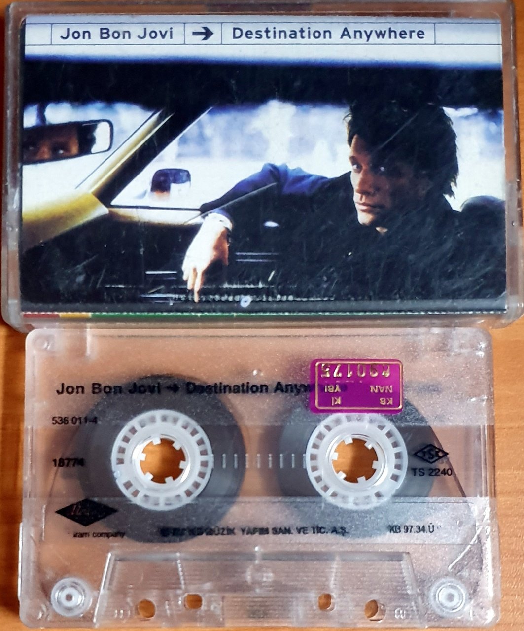 JON BON JOVI - DESTINATION ANYWHERE (1997) - KASET 2.EL