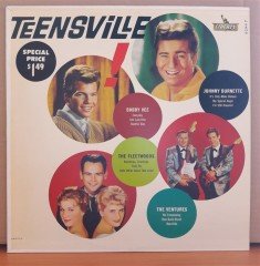 TEENSVILLE - BOBBY VEE, THE FLEETWOODS, THE VENTURES... - LP 2.EL PLAK