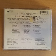 THELONIOUS MONK - GENIUS OF MODERN MUSIC VOLUME ONE (1951) - CD 2001 EDITION BLUE NOTE 2.EL