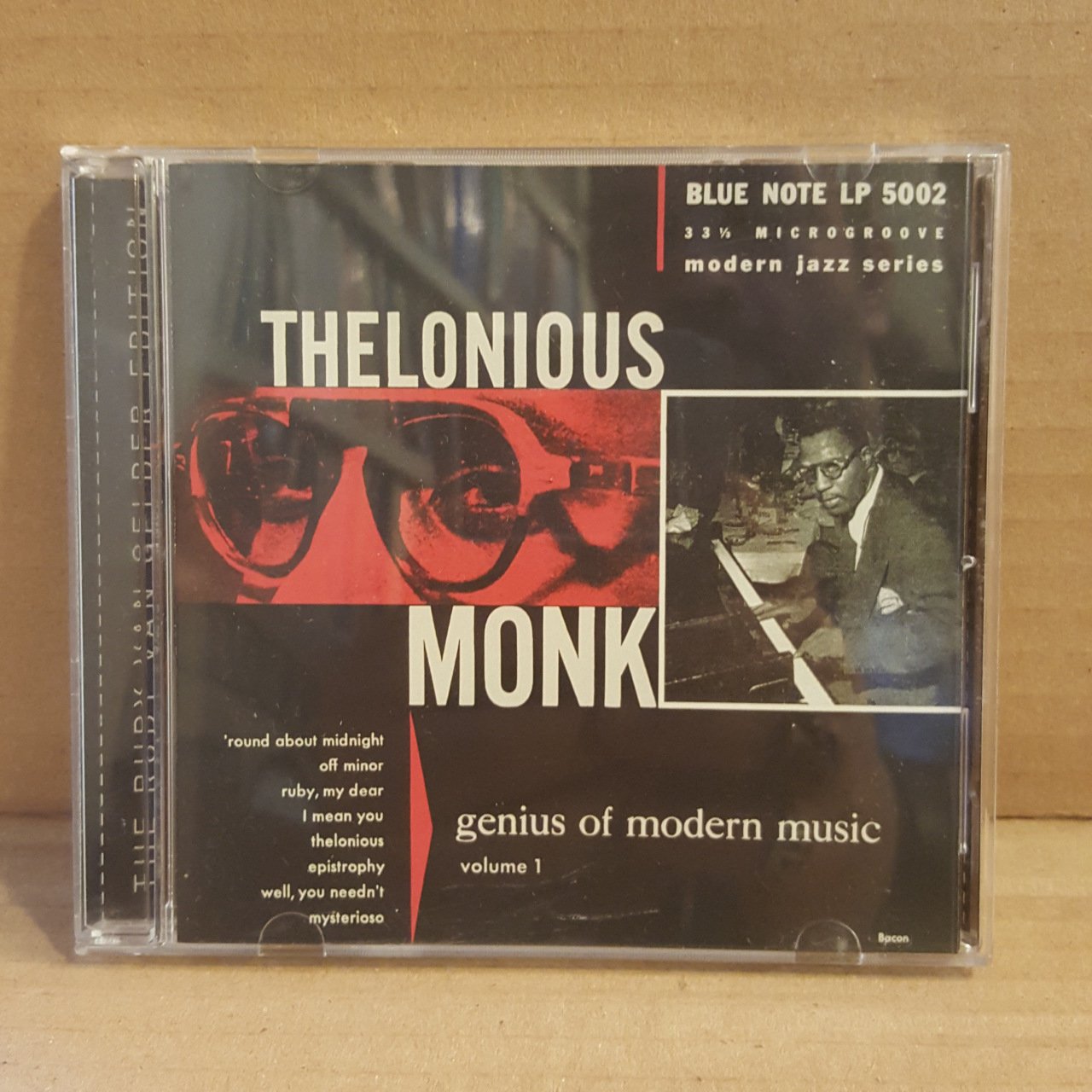 THELONIOUS MONK - GENIUS OF MODERN MUSIC VOLUME ONE (1951) - CD 2001 EDITION BLUE NOTE 2.EL