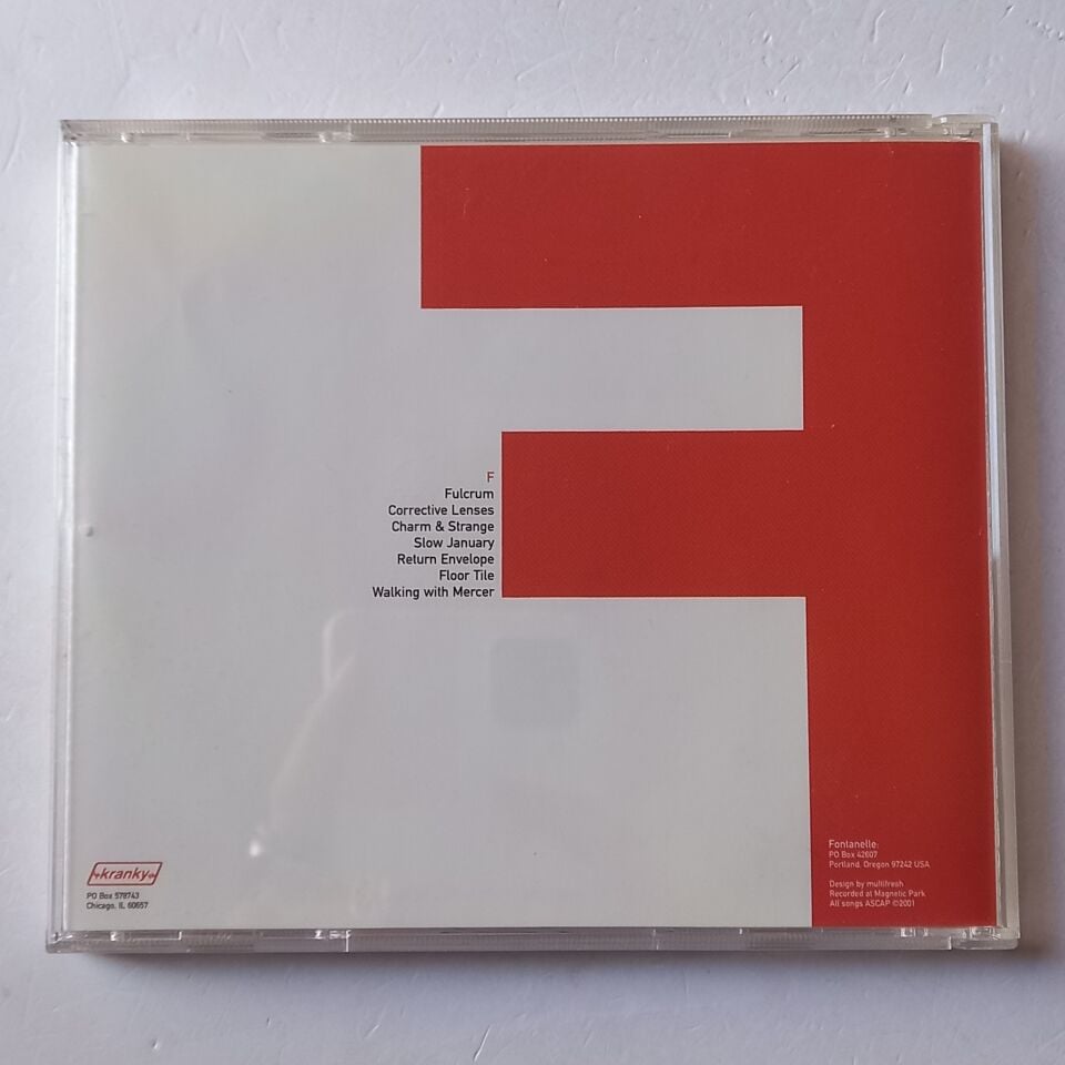 FONTANELLE – F (2001) - CD 2.EL