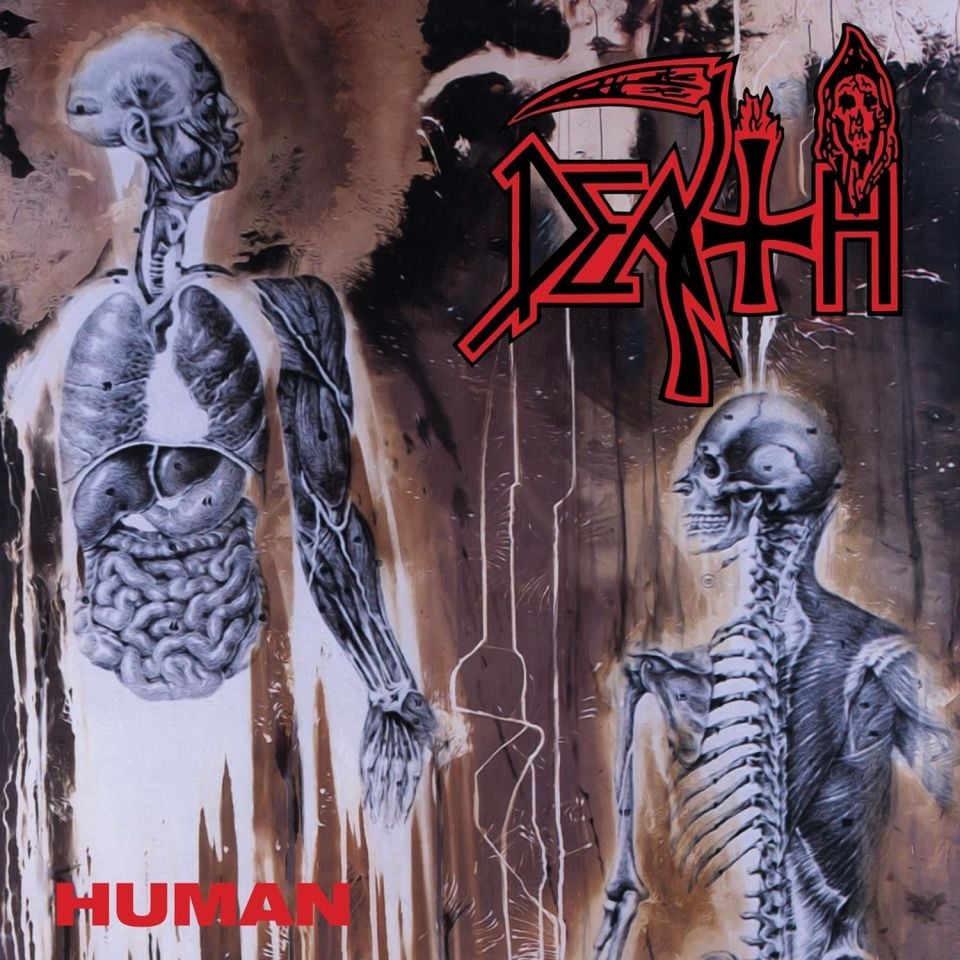 DEATH - HUMAN (1991) - LP 2017 BLACK VINYL EDITION AMBALAJI AÇIK SIFIR PLAK
