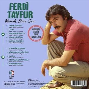 FERDİ TAYFUR - MERAK ETME SEN / ORJİNAL45'LİK KAYITLARI - LP 2022 BASIM SIFIR PLAK