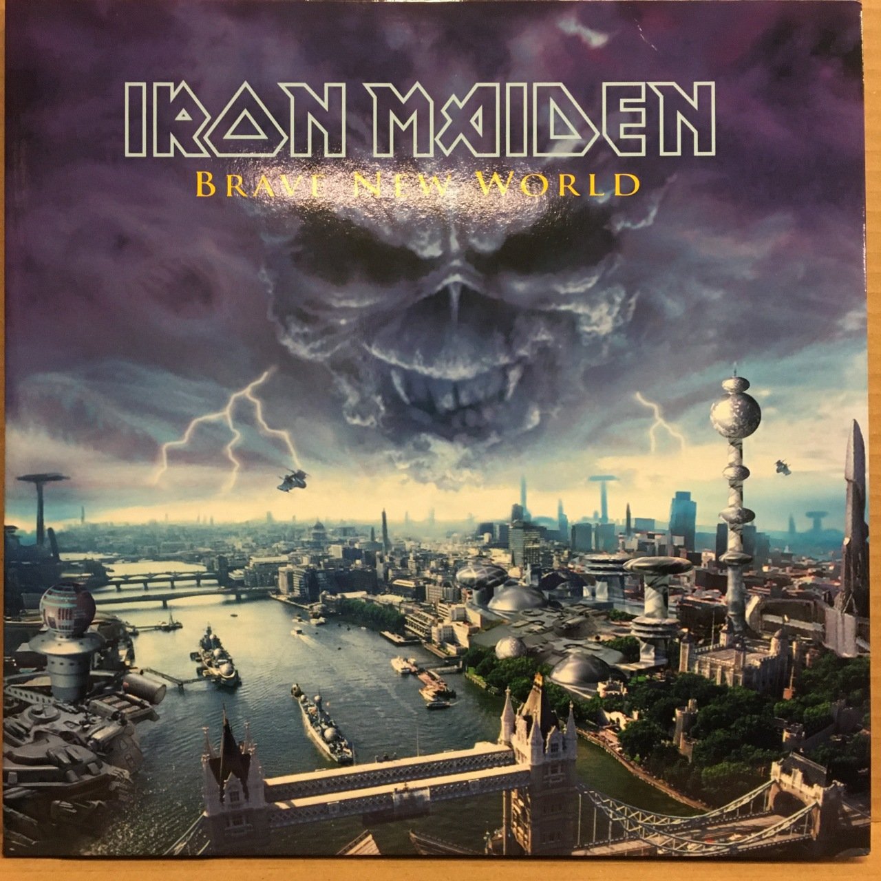 IRON MAIDEN - BRAVE NEW WORLD (2000) 2017 180 GR 2.EL 2PLAK