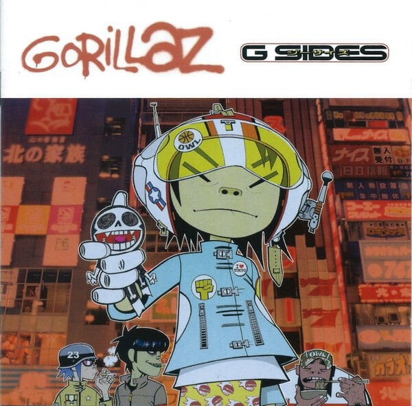 GORILLAZ – G SIDES (2002) - CD REISSUE JEWEL CASE AMBALAJINDA SIFIR