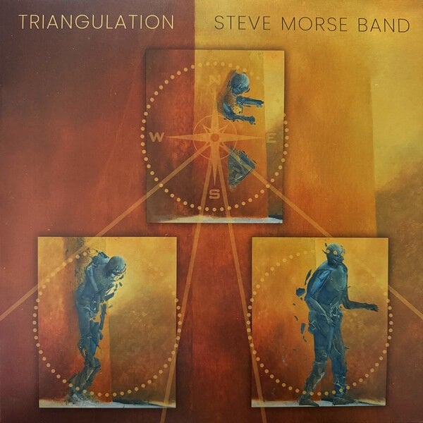 STEVE MORSE BAND - TRIANGULATION (2025) - LP  LIMITED EDITION ORANGE VINYL SIFIR PLAK