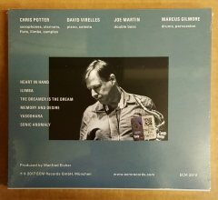 CHRIS POTTER THE DREAMER IS THE DREAM CD ECM 2017 SIFIR