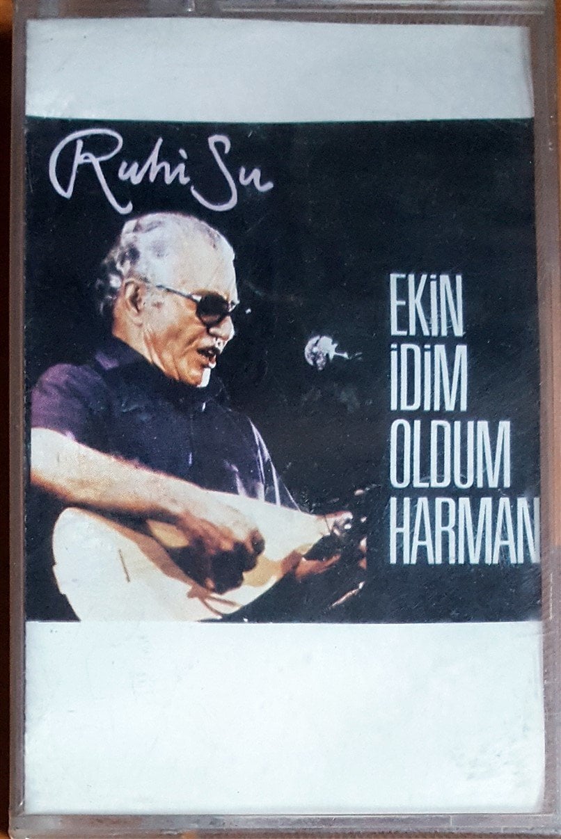 RUHİ SU - EKİN İDİM OLDUM HARMAN (1987) İMECE KASET SIFIR