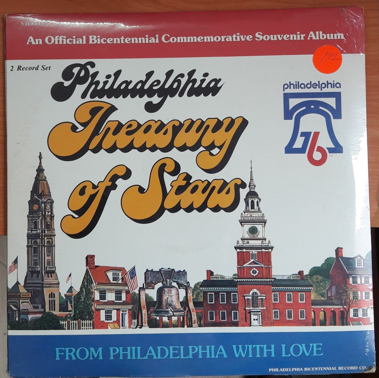 PHILADELPHIA TREASURY OF STARS - DÖNEM BASKISI 2PLAK SIFIR