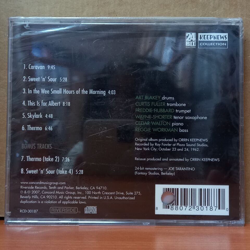 ART BLAKEY & THE JAZZ MESSENGERS – CARAVAN (2007) - CD SIFIR