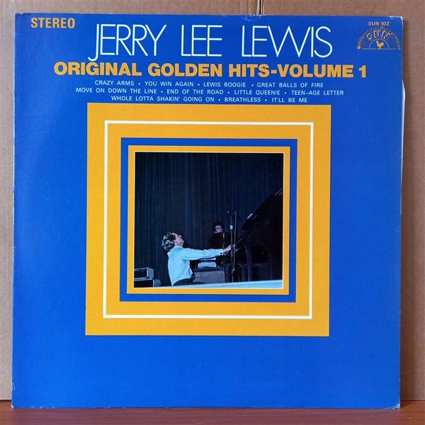 JERRY LEE LEWIS – ORIGINAL GOLDEN HITS VOLUME 1 - LP 2.EL PLAK