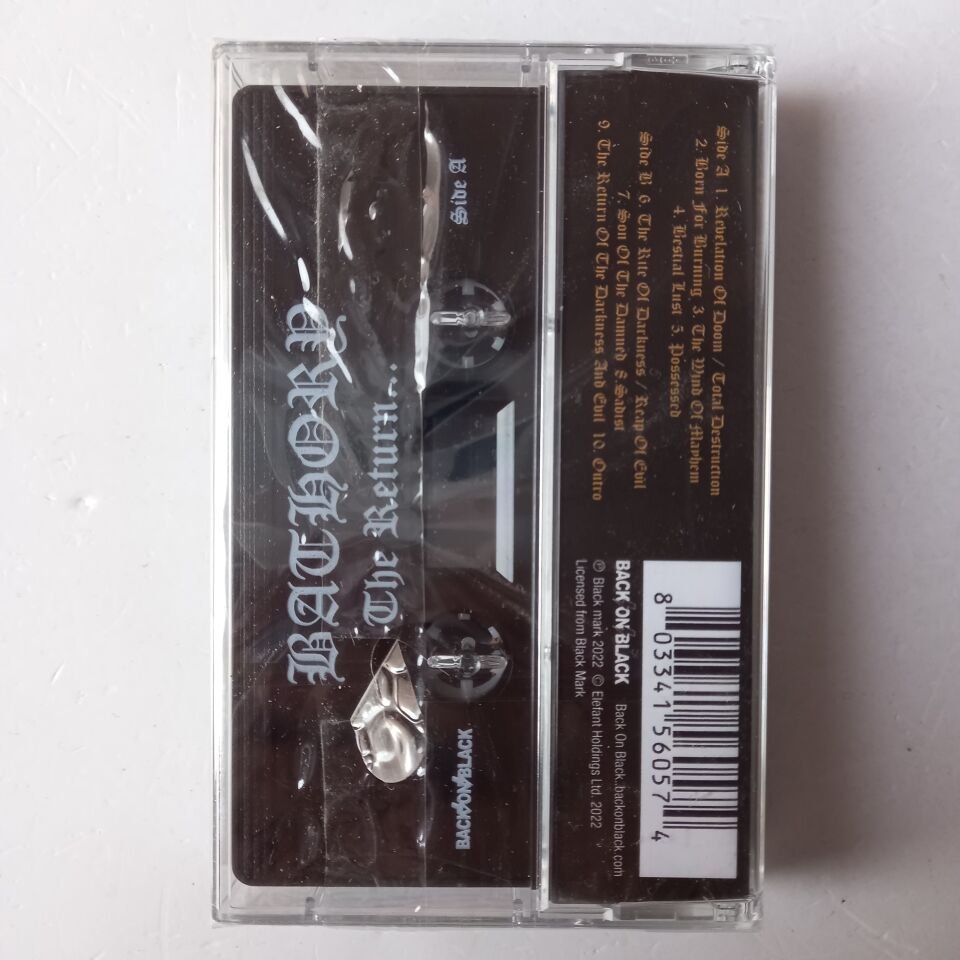 BATHORY – THE RETURN... (2022) -  AMBALAJINDA SIFIR KASET