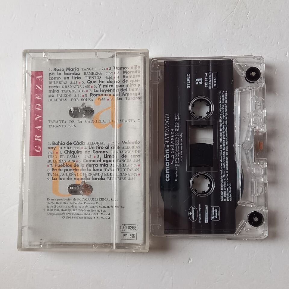 CAMARON - ANTOLOGIA 2 GRANDEZA (1996) - KASET 2.EL