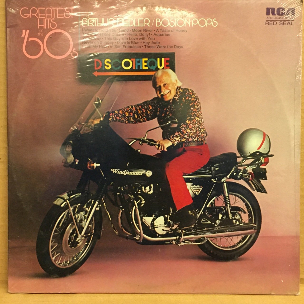 ARTHUR FIEDLER BOSTON POPS GREATEST HITS 60'S SIFIR PLAK