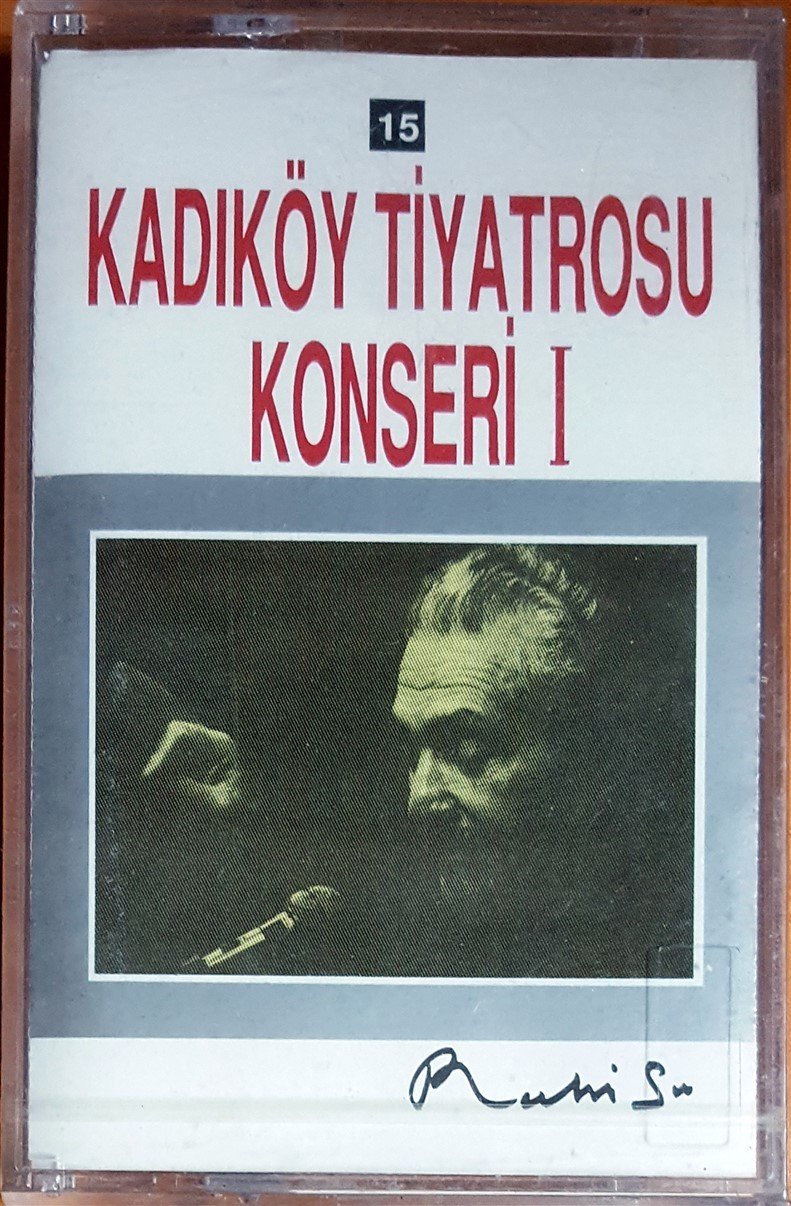 RUHİ SU - KADIKÖY TİYATROSU KONSERİ I (1987) İMECE / MODERN PLAK EVİ KASET SIFIR