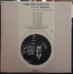 MASCAGNI / LEONCAVALLO: CAVALLERIA RUSTICANA, WOLFGANG SAWALLISCH - 2PLAK 2.EL